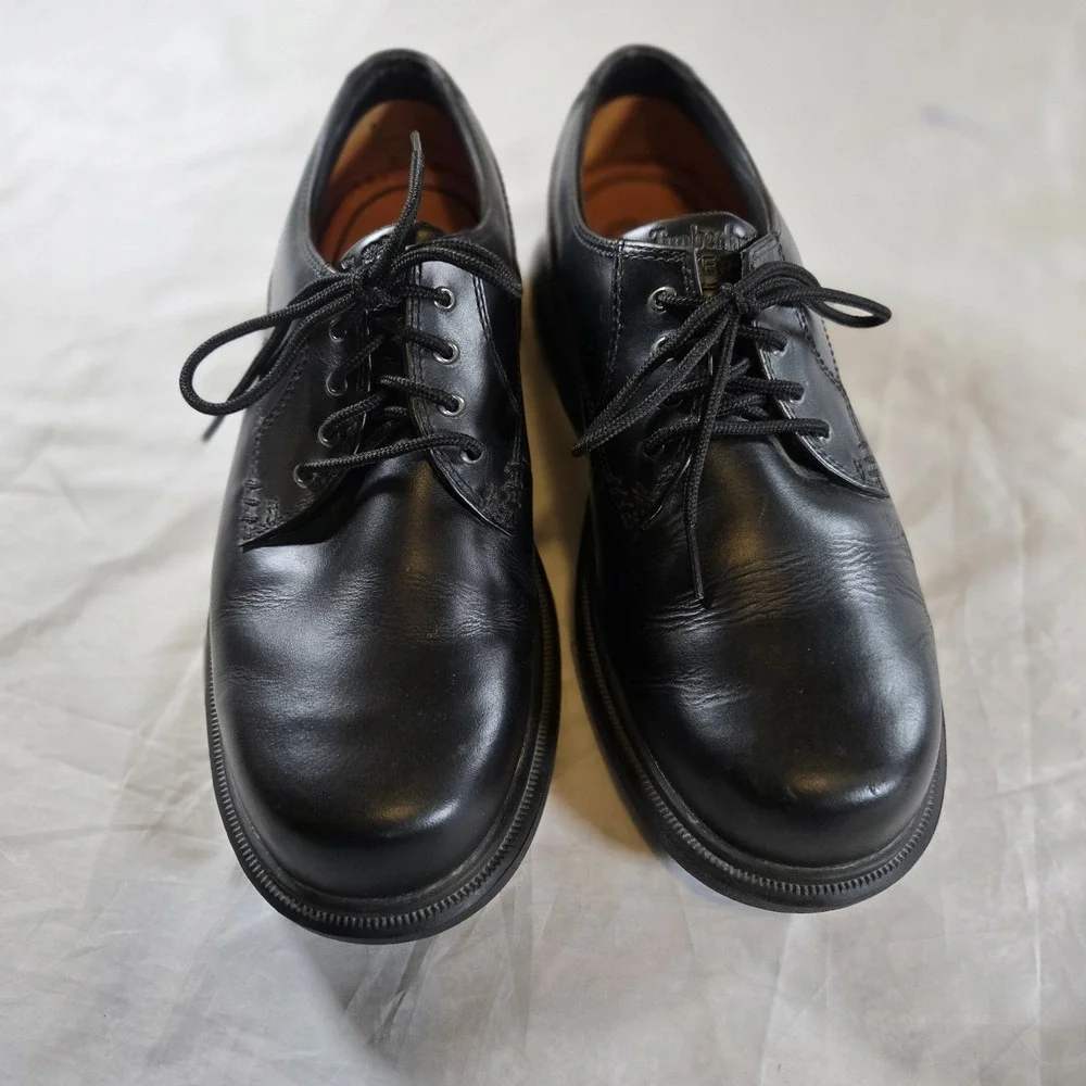 Timberland 61020 Montgomery Bay Waterproof Oxford Shoes Mens 9W Wide Black
